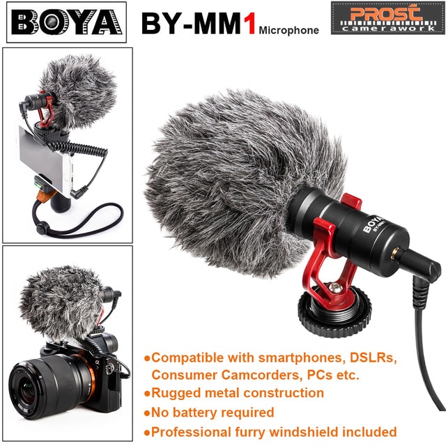 Boya  Original Professional Microphone By-mm1