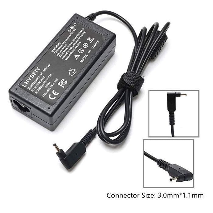 ACER Laptop Charger 19V 3.42A 65W CHROMBOOK SLIM PIN