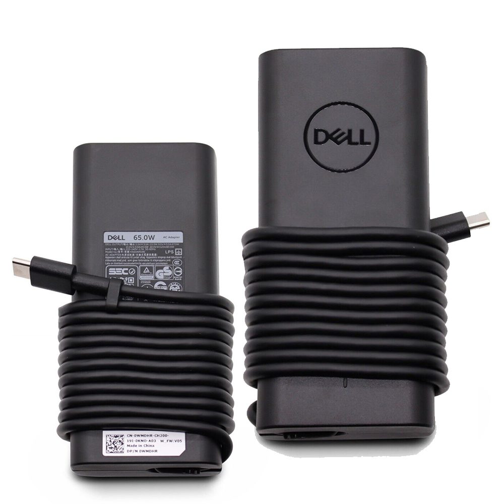 Dell Laptop Charger 65w Usb-C Power Adapter