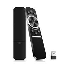 W1S 2.4G Air Mouse Remote Control with 6-Axis Gyroscope &amp; IR Learning for Smart TV &amp; Android TV Box