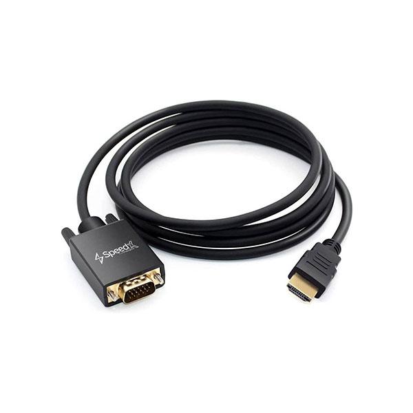 HDMI to VGA Cable 1.8 Meter High-Quality Video Converter Cable