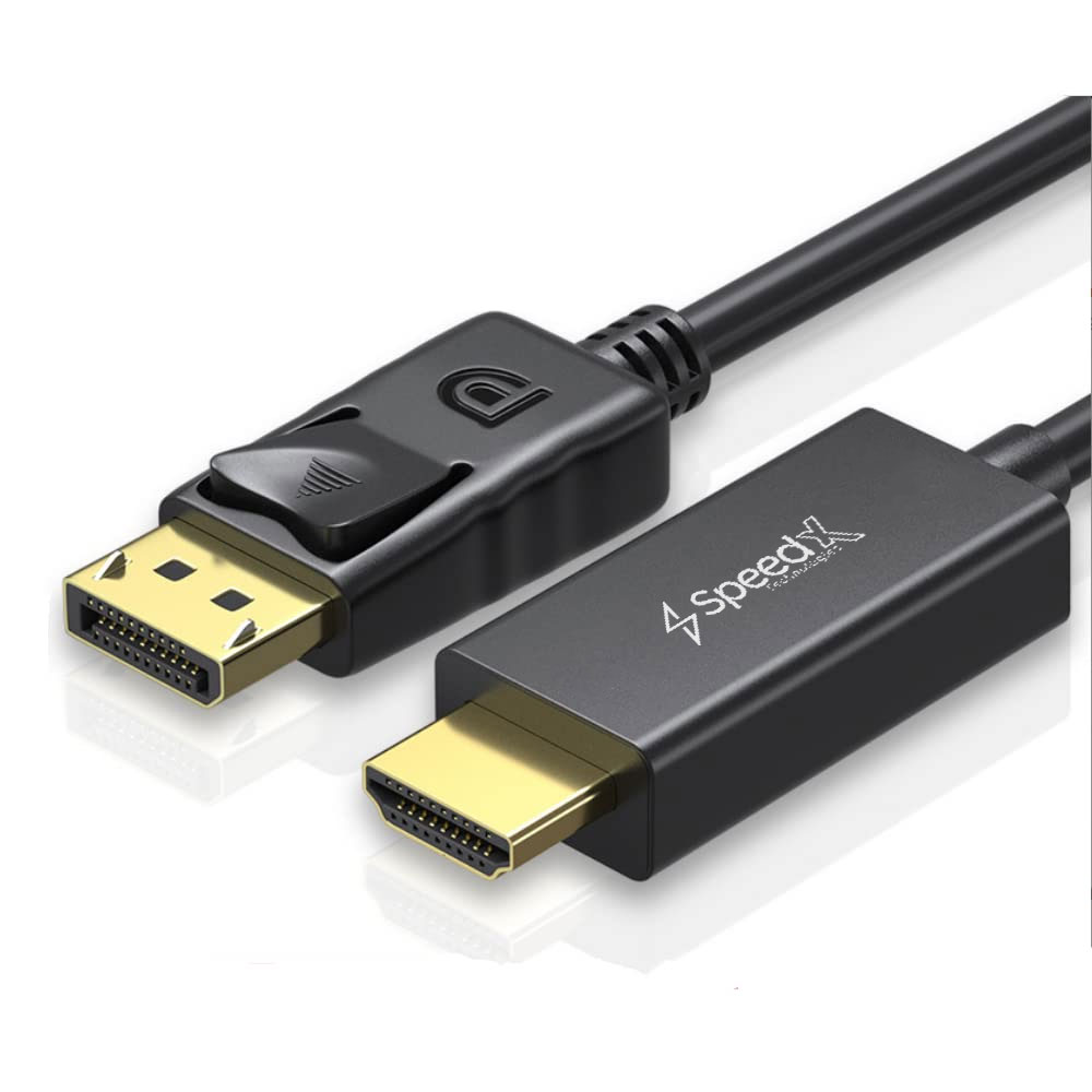 DisplayPort to HDMI Cable 1.8 Meter High-Quality Video Converter Cable