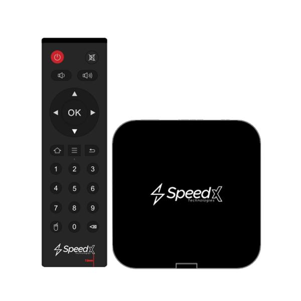 SPEEDX Pixel4K X20 Plus Android 10.0 4K Smart TV Box 2GB RAM 16GB ROM with Air Mouse &amp; Voice Control