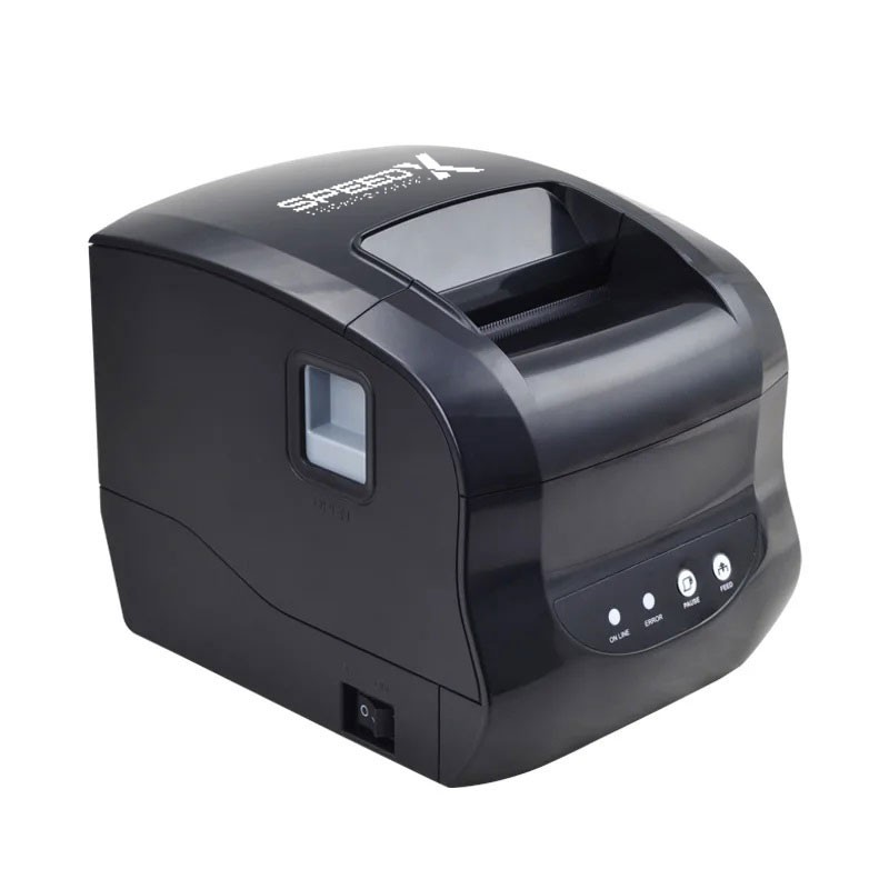 SPEED-X SP-650UL 3 Inch Thermal Receipt &amp; Label Printer USB + LAN 127mm/s High-Speed Printing