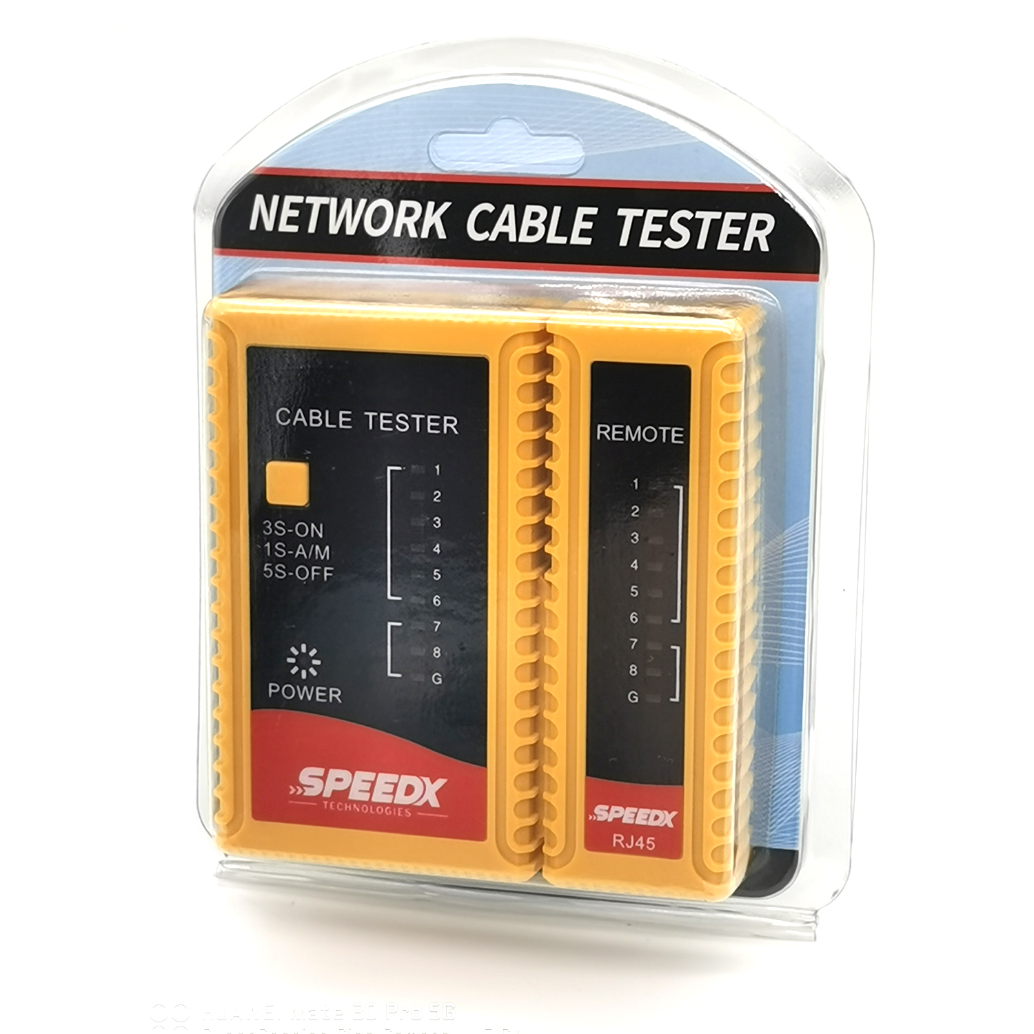 Speedx 368A Network Cable Tester with LED Indicators – RJ45/RJ11 LAN &amp; Telephone Wire Line Checker
