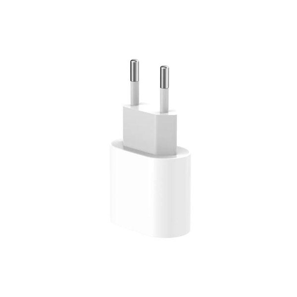 Aspor A801 20W USB-C PD Fast Charger (EU Plug) – QC 3.0 Type-C Wall Charging Adapter | White