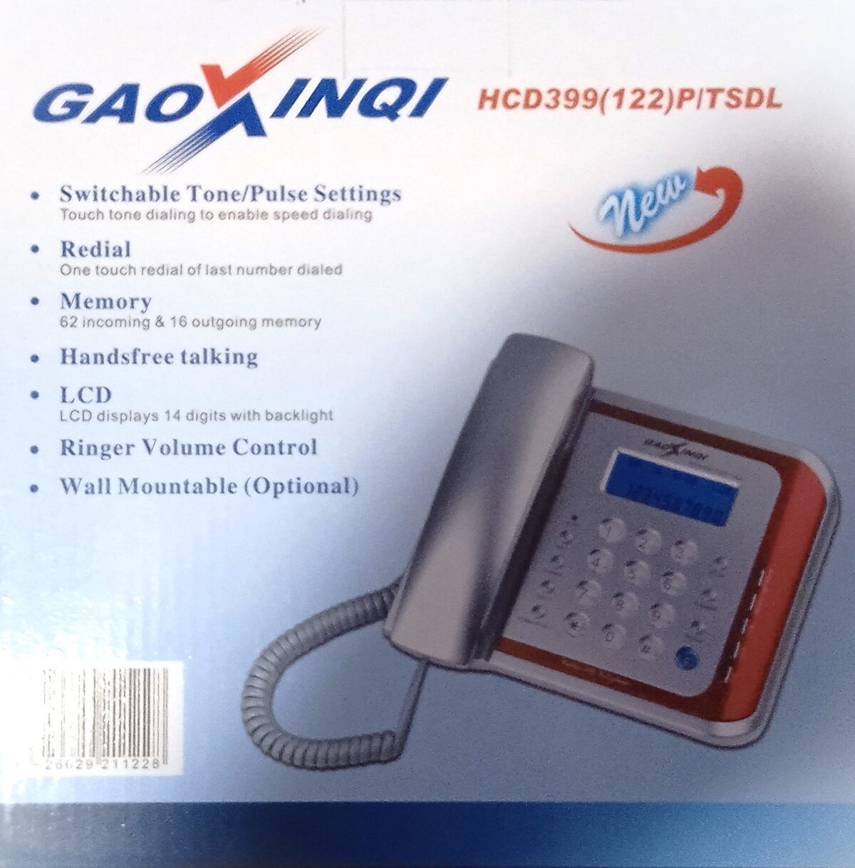 GAOXINQI HCD399(122)P/TSDL Landline Telephone