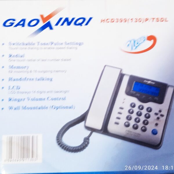 GAOXINQI HCD399(130)P/TSDL Landline Telephone