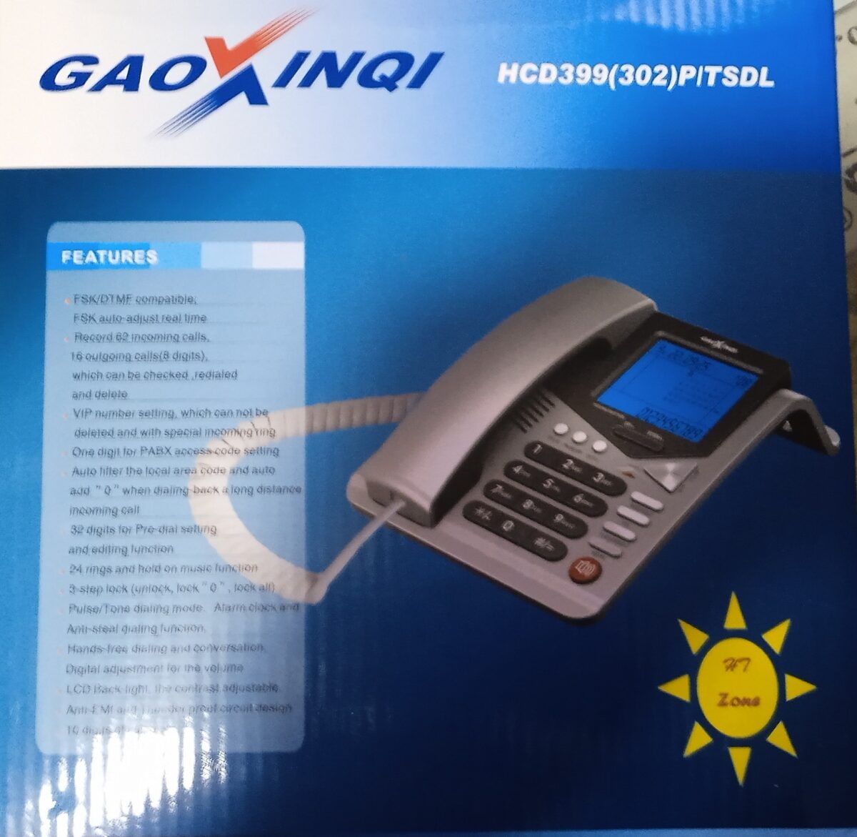 GAOXINQI HCD399(302)P/TSDL Landline Telephone