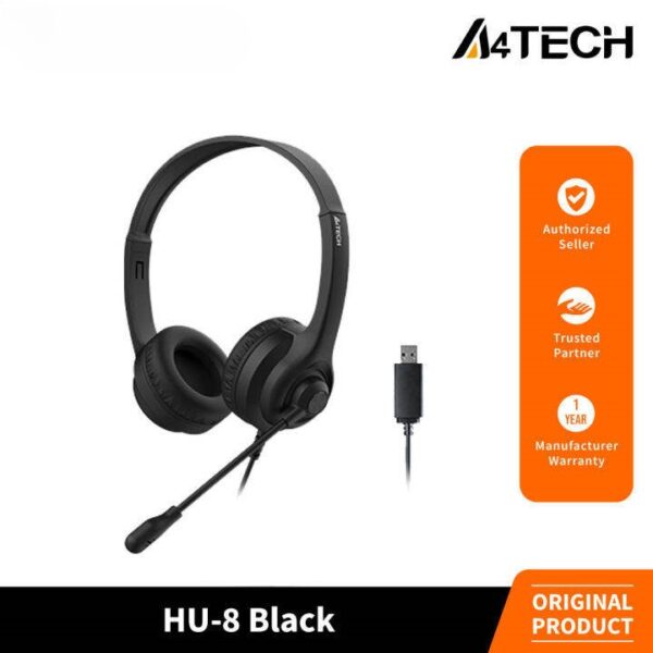 A4Tech HU-8 Stereo USB Headset