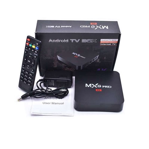 MXQ 4K Android TV Box Weight: 300g