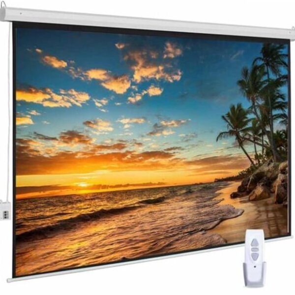 Speed-X 72" Electric Motorized Projector Screen