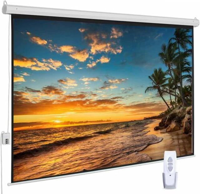 Speed-X 72" Electric Motorized Projector Screen